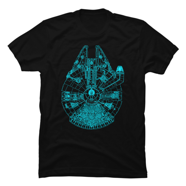 millennium falcon t shirt